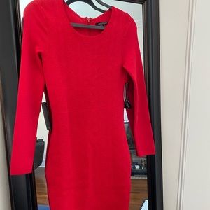 Eva Longoria The Limited NWT Red Power Knit Dress